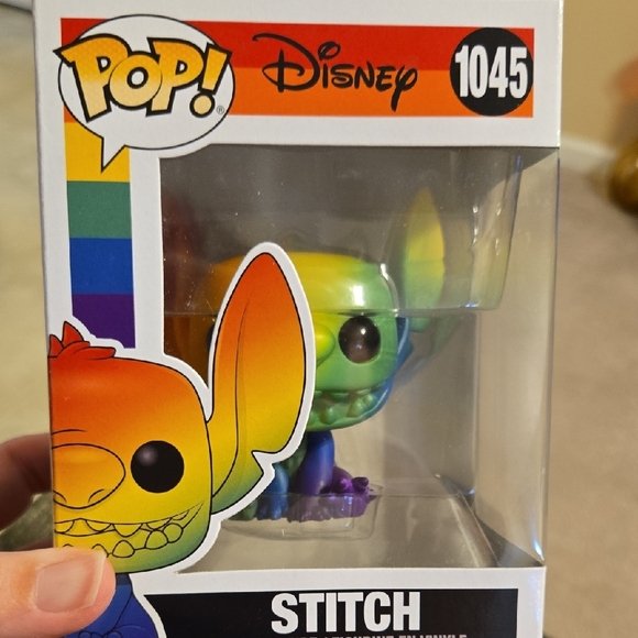 Disney Funkp Pop! Vinyl Figures - Rainbow Stitch and Mickey Mouse Bundle Of 2 - Picture 7 of 10